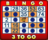 bingo cafe 75 ball bingo card