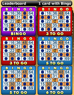 playing bingo cafe 75 ball bingo game